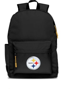 Mojo Pittsburgh Steelers Black Campus Laptop Backpack