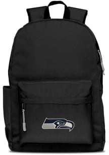 Mojo Seattle Seahawks Black Campus Laptop Backpack
