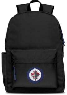 Mojo Winnipeg Jets Black Campus Laptop Backpack