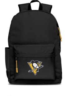 Mojo Pittsburgh Penguins Black Campus Laptop Backpack