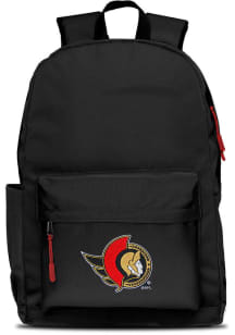 Mojo Ottawa Senators Black Campus Laptop Backpack