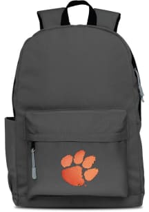 Mojo Clemson Tigers Grey Campus Laptop Backpack