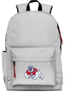 Mojo Fresno State Bulldogs Grey Campus Laptop Backpack