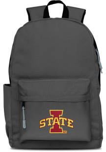 Mojo Iowa State Cyclones Grey Campus Laptop Backpack