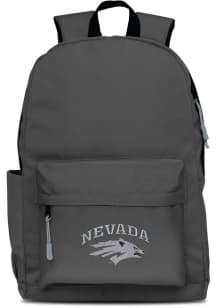 Mojo Nevada Wolf Pack Grey Campus Laptop Backpack