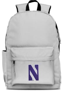 Mojo Northwestern Wildcats Grey Campus Laptop Backpack
