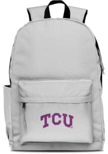 Mojo TCU Horned Frogs Grey Campus Laptop Backpack