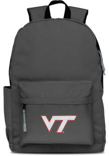 Mojo Virginia Tech Hokies Grey Campus Laptop Backpack