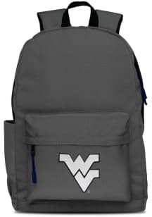 Mojo West Virginia Mountaineers Grey Campus Laptop Backpack