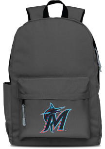 Mojo Miami Marlins Grey Campus Laptop Backpack