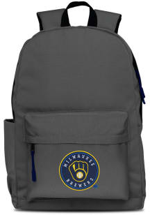 Mojo Milwaukee Brewers Grey Campus Laptop Backpack