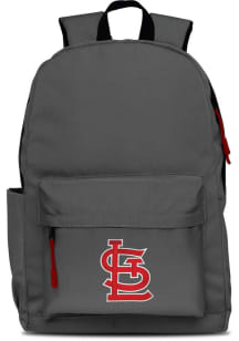 Mojo St Louis Cardinals Grey Campus Laptop Backpack