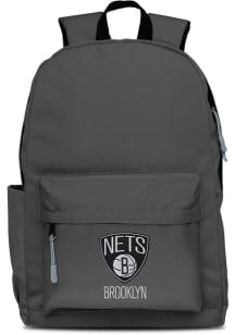 Mojo Brooklyn Nets Grey Campus Laptop Backpack