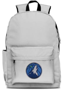 Mojo Minnesota Timberwolves Grey Campus Laptop Backpack