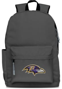 Mojo Baltimore Ravens Grey Campus Laptop Backpack