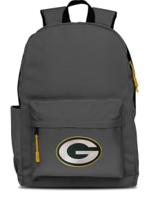 Mojo Green Bay Packers Grey Campus Laptop Backpack
