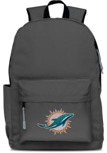 Mojo Miami Dolphins Grey Campus Laptop Backpack