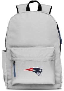 Mojo New England Patriots Grey Campus Laptop Backpack