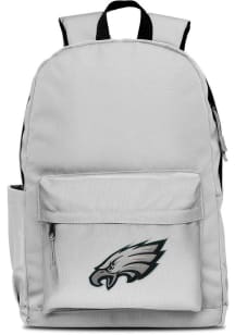 Mojo Philadelphia Eagles Grey Campus Laptop Backpack