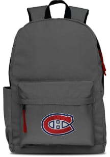 Mojo Montreal Canadiens Grey Campus Laptop Backpack