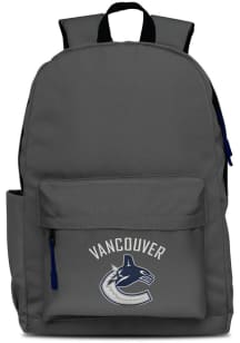 Mojo Vancouver Canucks Grey Campus Laptop Backpack