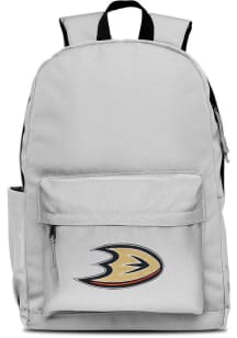 Mojo Anaheim Ducks Grey Campus Laptop Backpack