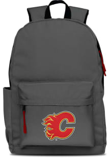 Mojo Calgary Flames Grey Campus Laptop Backpack