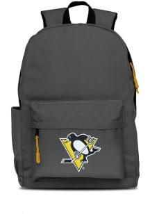 Mojo Pittsburgh Penguins Grey Campus Laptop Backpack