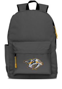 Mojo Nashville Predators Grey Campus Laptop Backpack