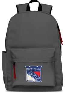 Mojo New York Rangers Grey Campus Laptop Backpack