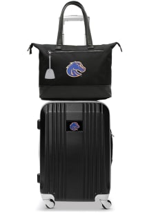 Boise State Broncos Black Set with Laptop Tote Luggage