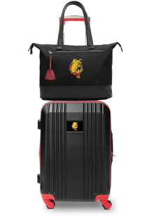 Ferris State Bulldogs Black Set with Laptop Tote Luggage