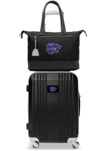 Set with Laptop Tote K-State Wildcats Luggage - Black