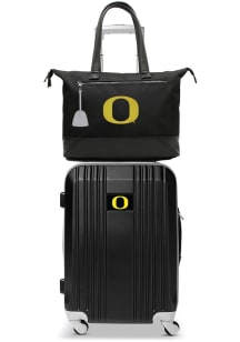 Set with Laptop Tote Oregon Ducks Luggage - Black