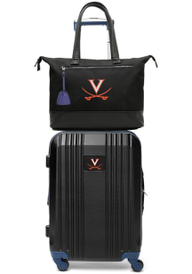 Virginia Cavaliers Black Set with Laptop Tote Luggage