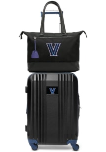 Villanova Wildcats Black Set with Laptop Tote Luggage
