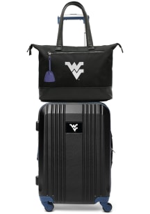 West Virginia Mountaineers Black Set with Laptop Tote Luggage