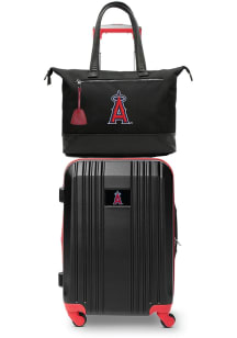 Los Angeles Angels Black Set with Laptop Tote Luggage