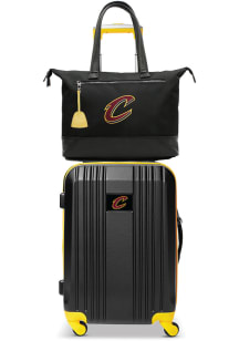 Cleveland Cavaliers Black Set with Laptop Tote Luggage