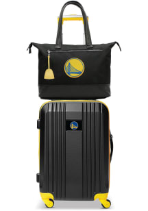 Golden State Warriors Black Set with Laptop Tote Luggage