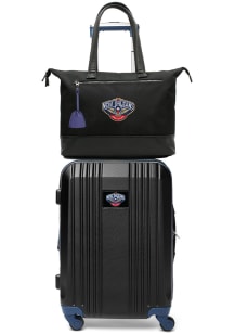 New Orleans Pelicans Black Set with Laptop Tote Luggage
