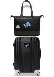 Detroit Lions Black Set with Laptop Tote Luggage