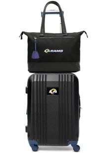 Los Angeles Rams Black Set with Laptop Tote Luggage
