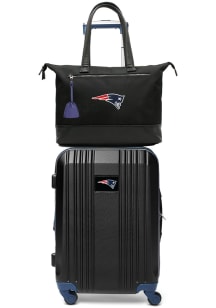 New England Patriots Black Set with Laptop Tote Luggage