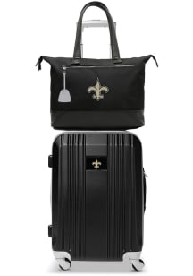New Orleans Saints Black Set with Laptop Tote Luggage