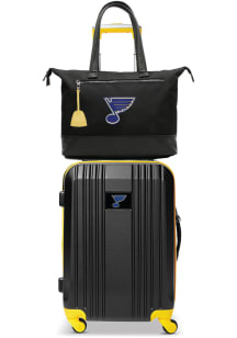 St Louis Blues Black Set with Laptop Tote Luggage