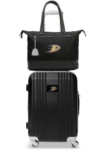Anaheim Ducks Black Set with Laptop Tote Luggage