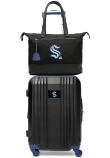 Seattle Kraken Black Set with Laptop Tote Luggage
