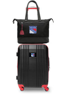 New York Rangers Black Set with Laptop Tote Luggage