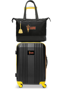 Arizona State Sun Devils Black Set with Laptop Tote Luggage
